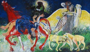 Felice Lovisco, Ex voto, dipinto